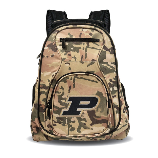 Boilersmarkers Camo Backpack | Purdue Boilermakers Laptop Camo Backpack