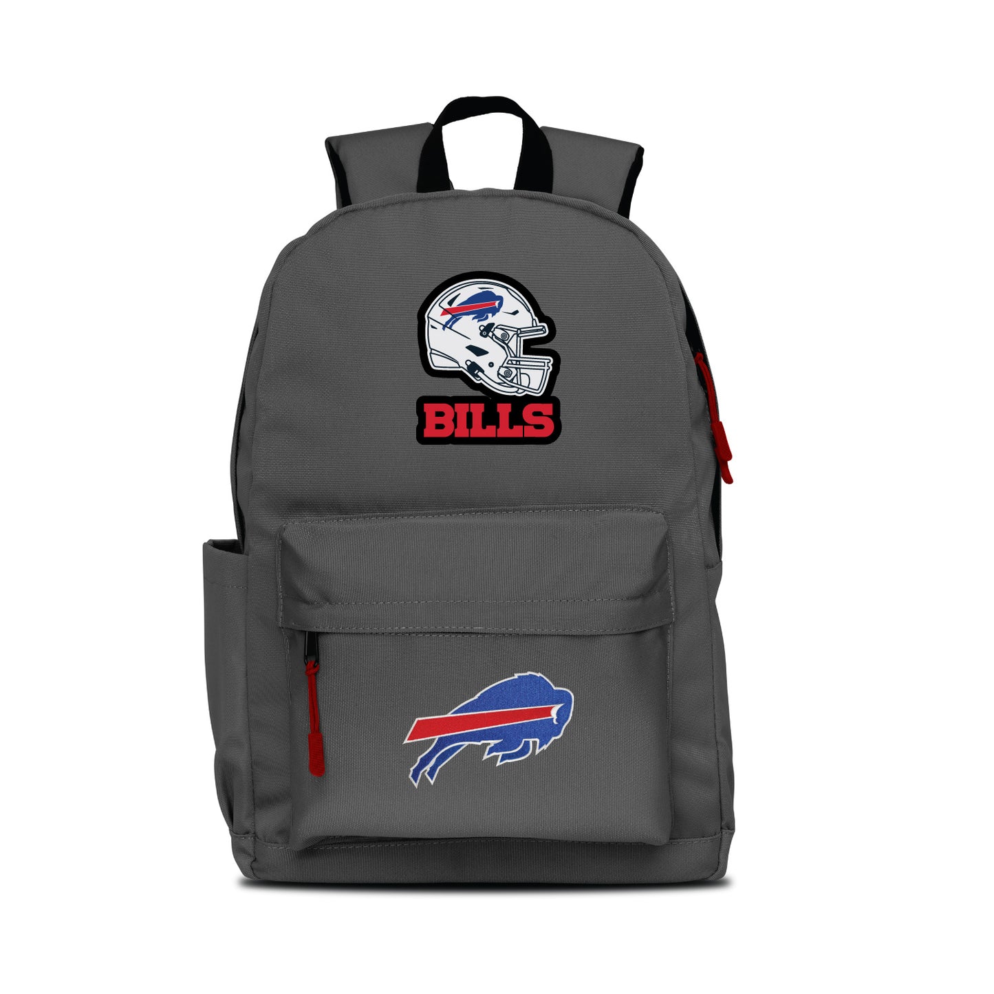 BUFFALO BILLS TWO-LOGO CAMPUS LAPTOP LAPTOP BACKPACK-GRAY