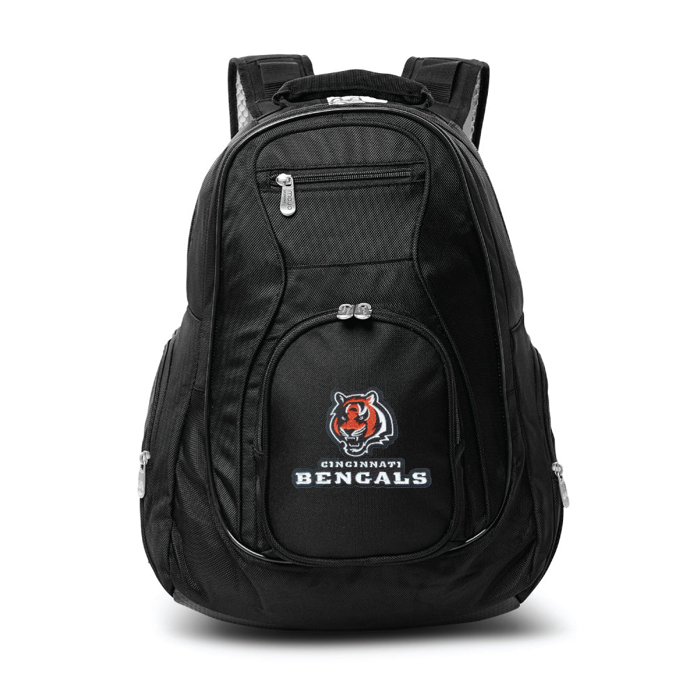 Bengals Backpack | Cincinnati Bengals Laptop Backpack- Secondary Logo