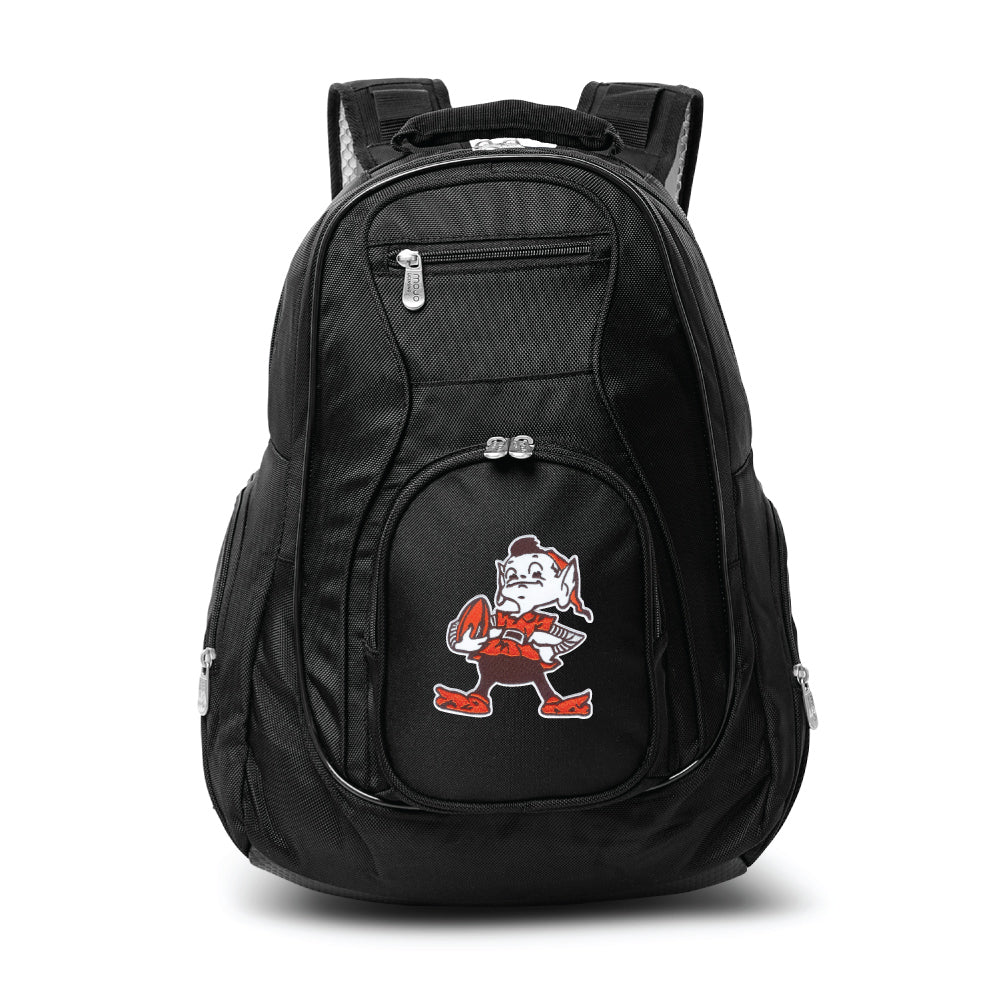 Browns Backpack | Cleveland Browns Laptop Backpack- Secondary Logo