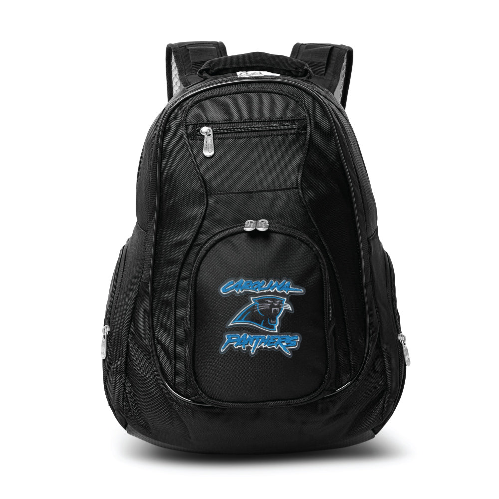 Panthers Backpack | Carolina Panthers Laptop Backpack- Secondary Logo