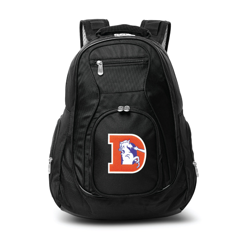 Broncos Backpack | Denver Broncos Laptop Backpack- Secondary Logo