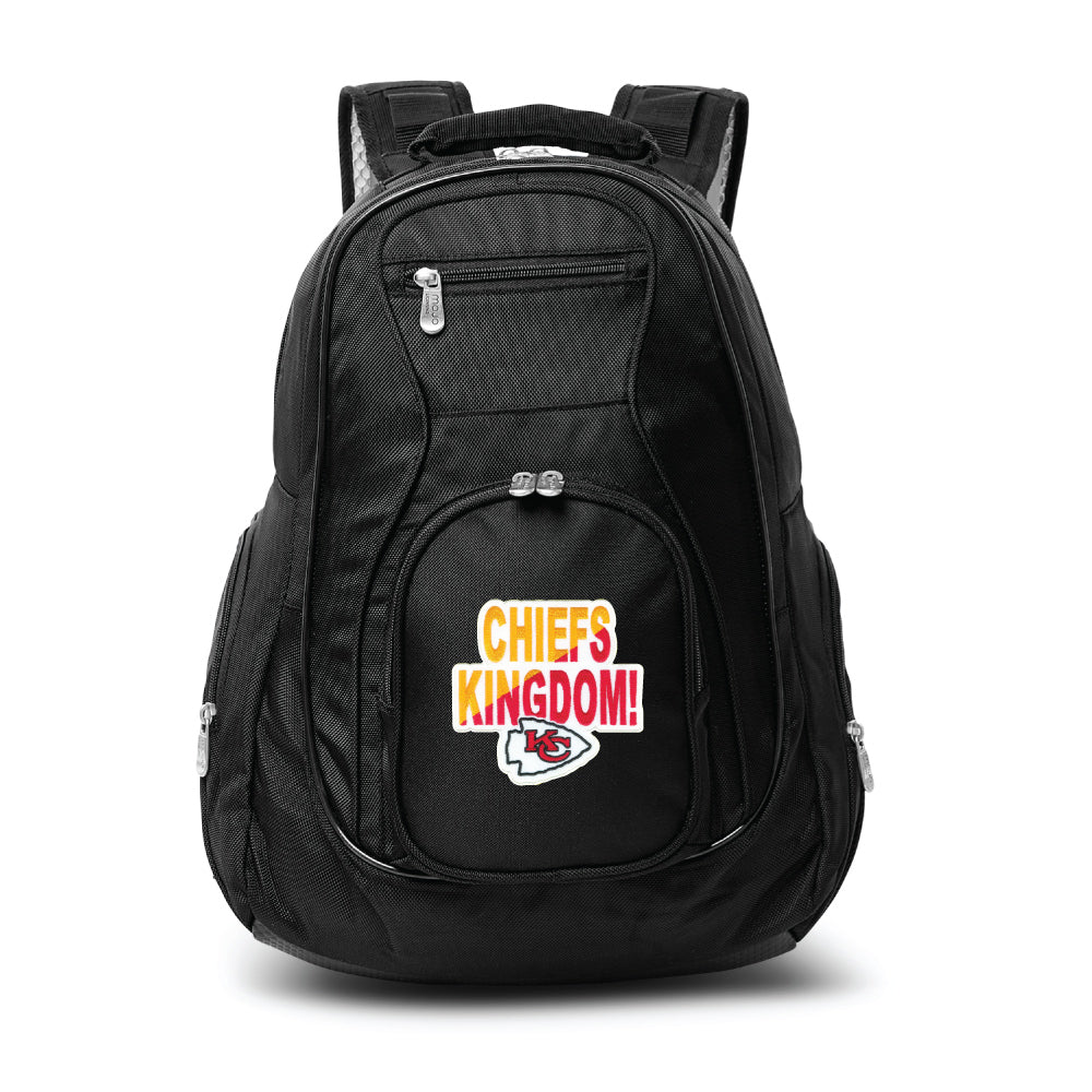 Chiefs Backpack| Kansas City Chiefs Laptop Backpack- Secondary Logo