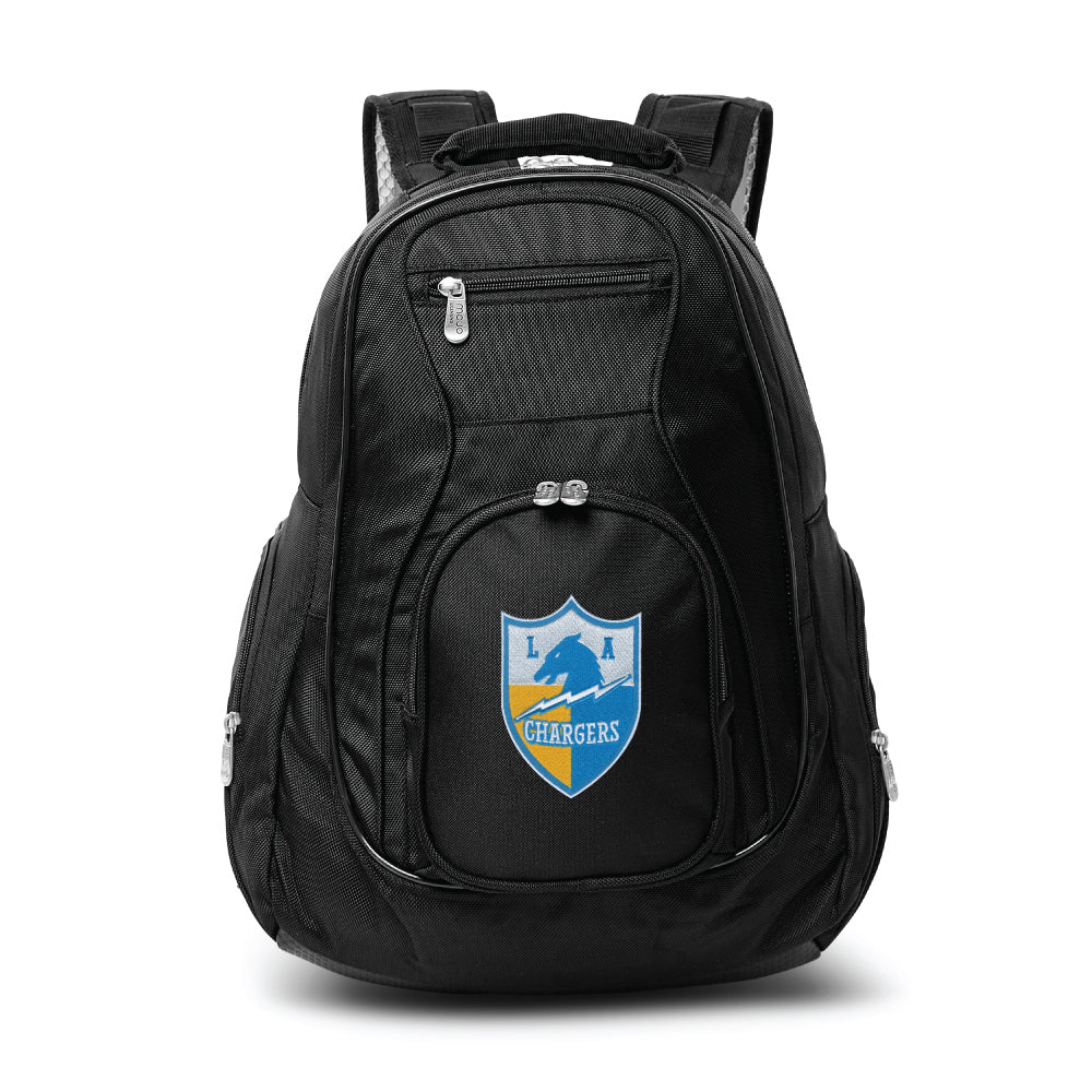 Chargers Backpack | Los Angeles Chargers Laptop Backpack- Secondary Logo