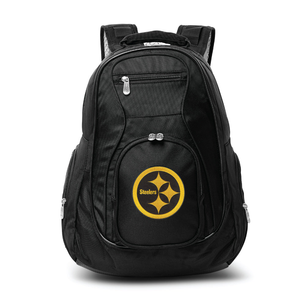 Steelers Backpack | Pittsburgh Steelers Laptop Backpack- Secondary Logo