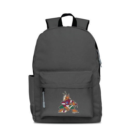 Arizona Coyotes Campus Laptop Backpack- Gray