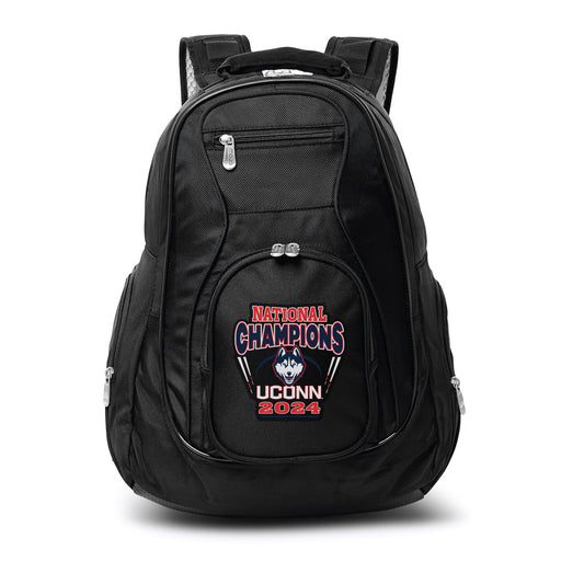 UConn Huskies 2024 NCAA Men's Basketball National Champs Laptop Backpack
