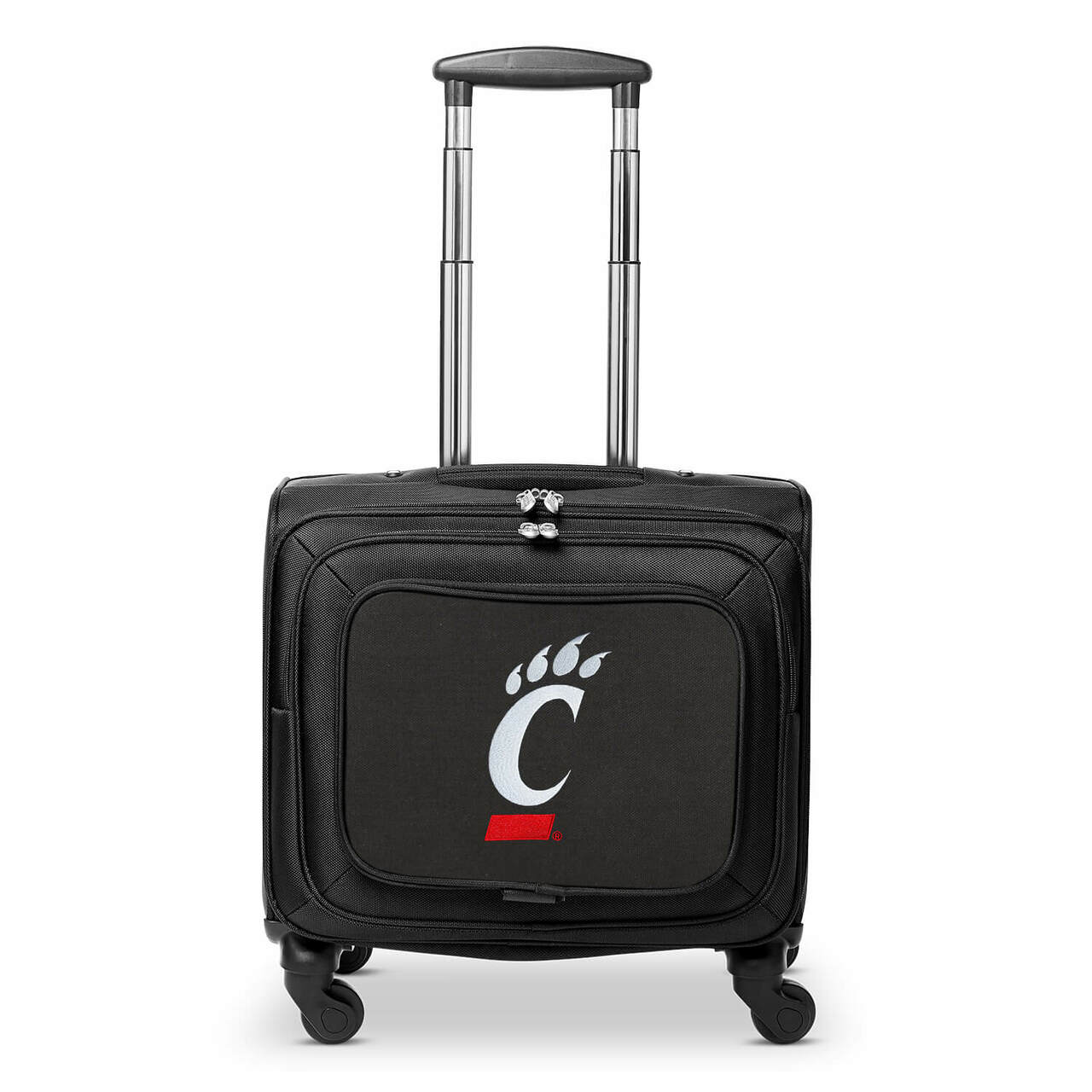 Cincinnati Bearcats 14" Black Wheeled Laptop Overnighter