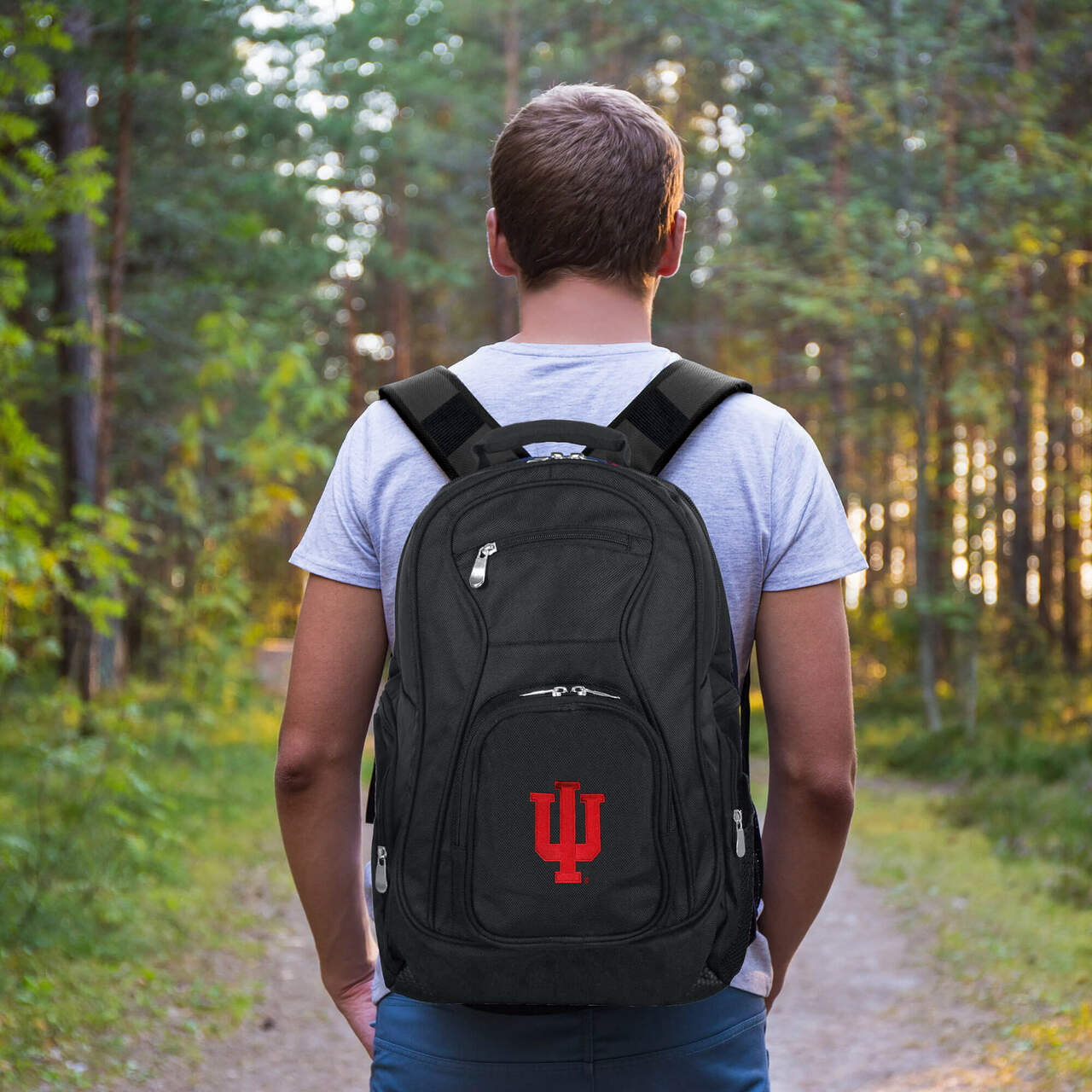 Indiana Hoosiers Laptop Backpack Black