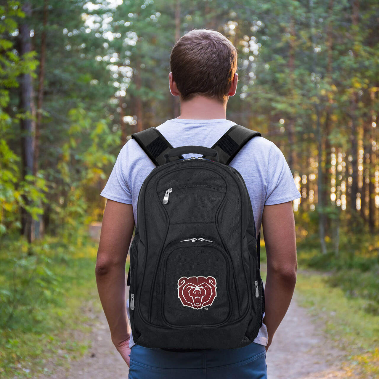 Missouri State Bears Laptop Backpack Black