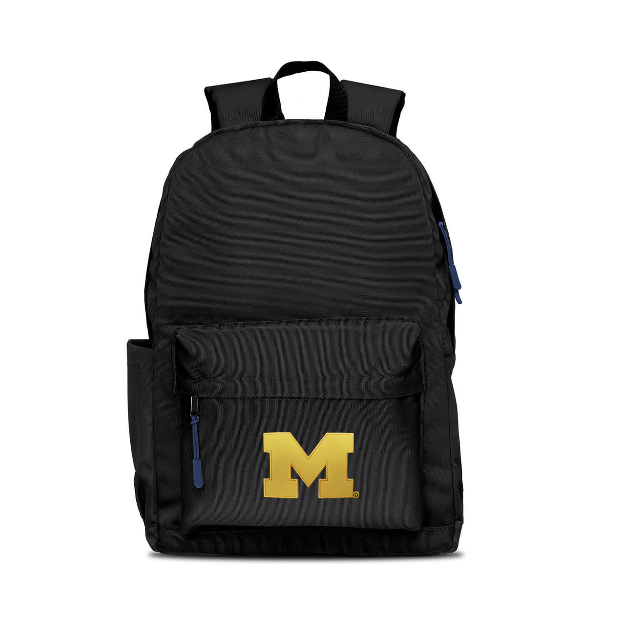Michigan Wolverines Campus Laptop Backpack- Black – mojosportsbags