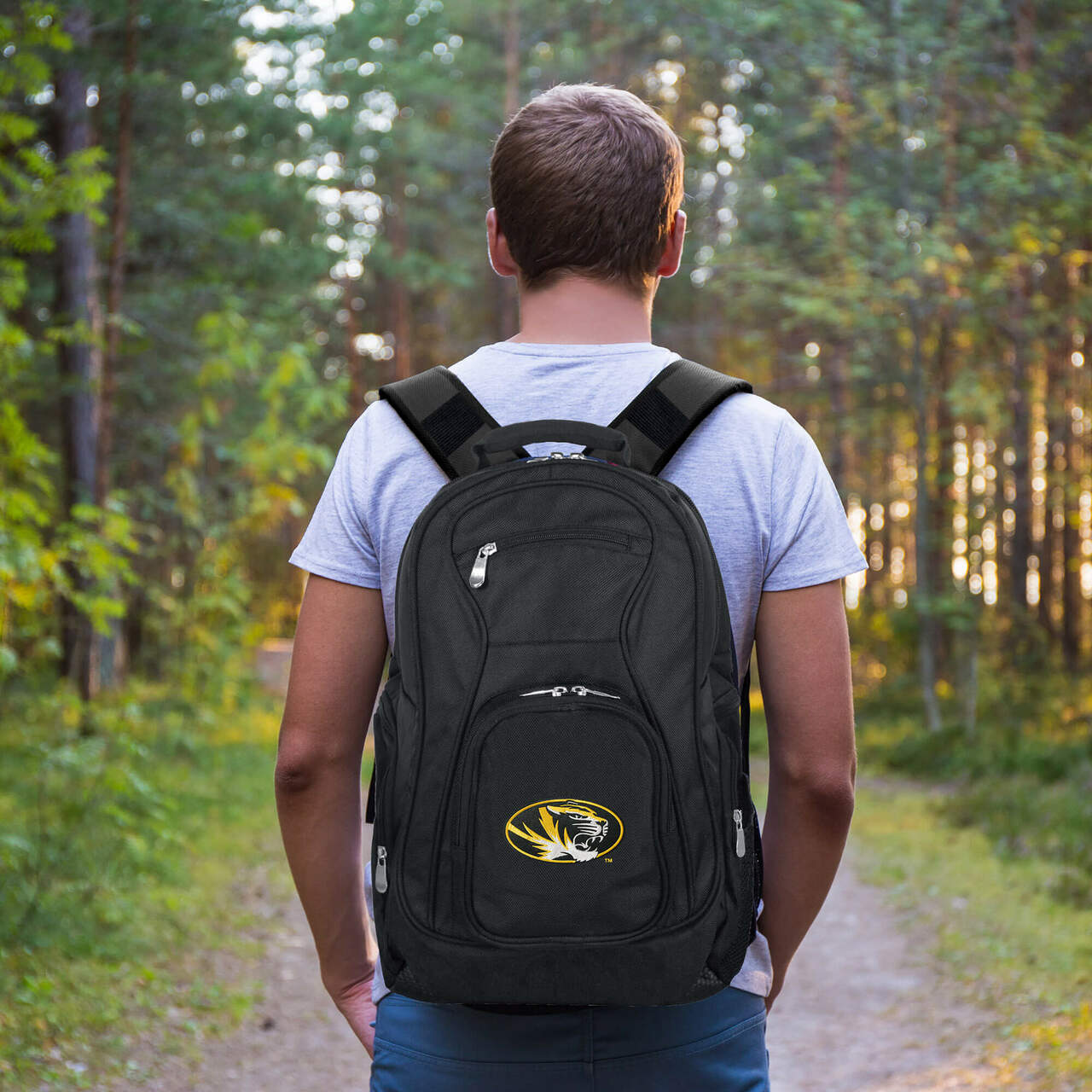 Missouri Tigers Laptop Backpack Black