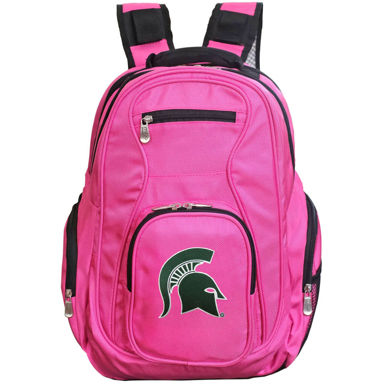 Michigan State Spartans Laptop Backpack Pink