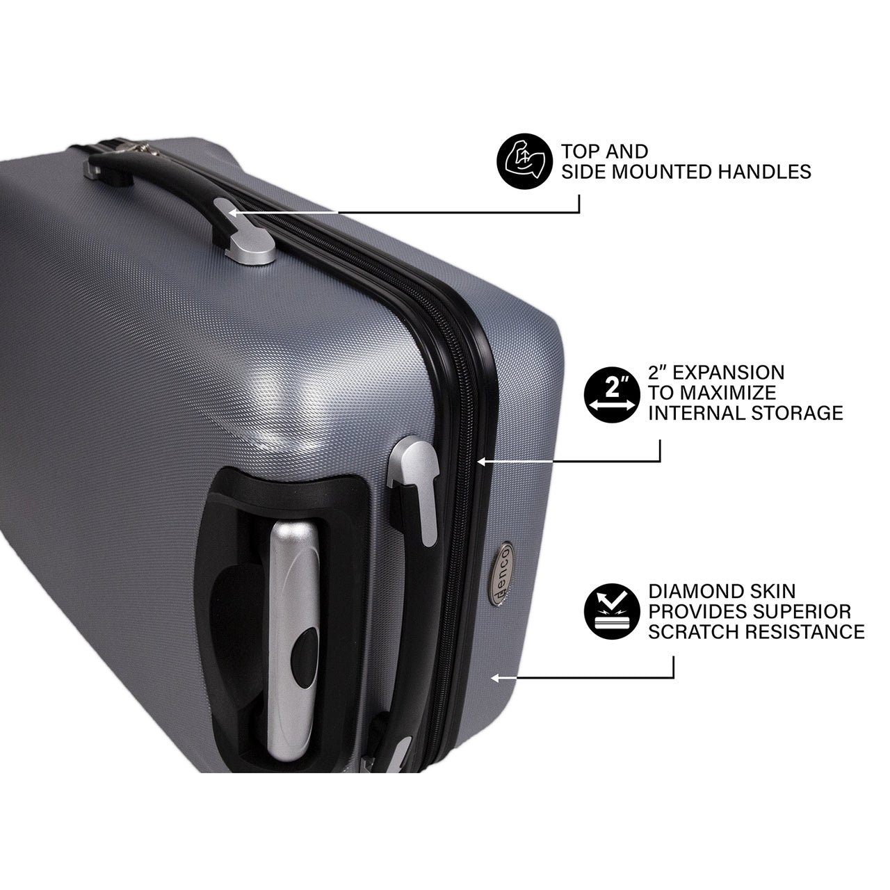 Harvard Crimson Deluxe 2-Piece Backpack and Carry-on Set
