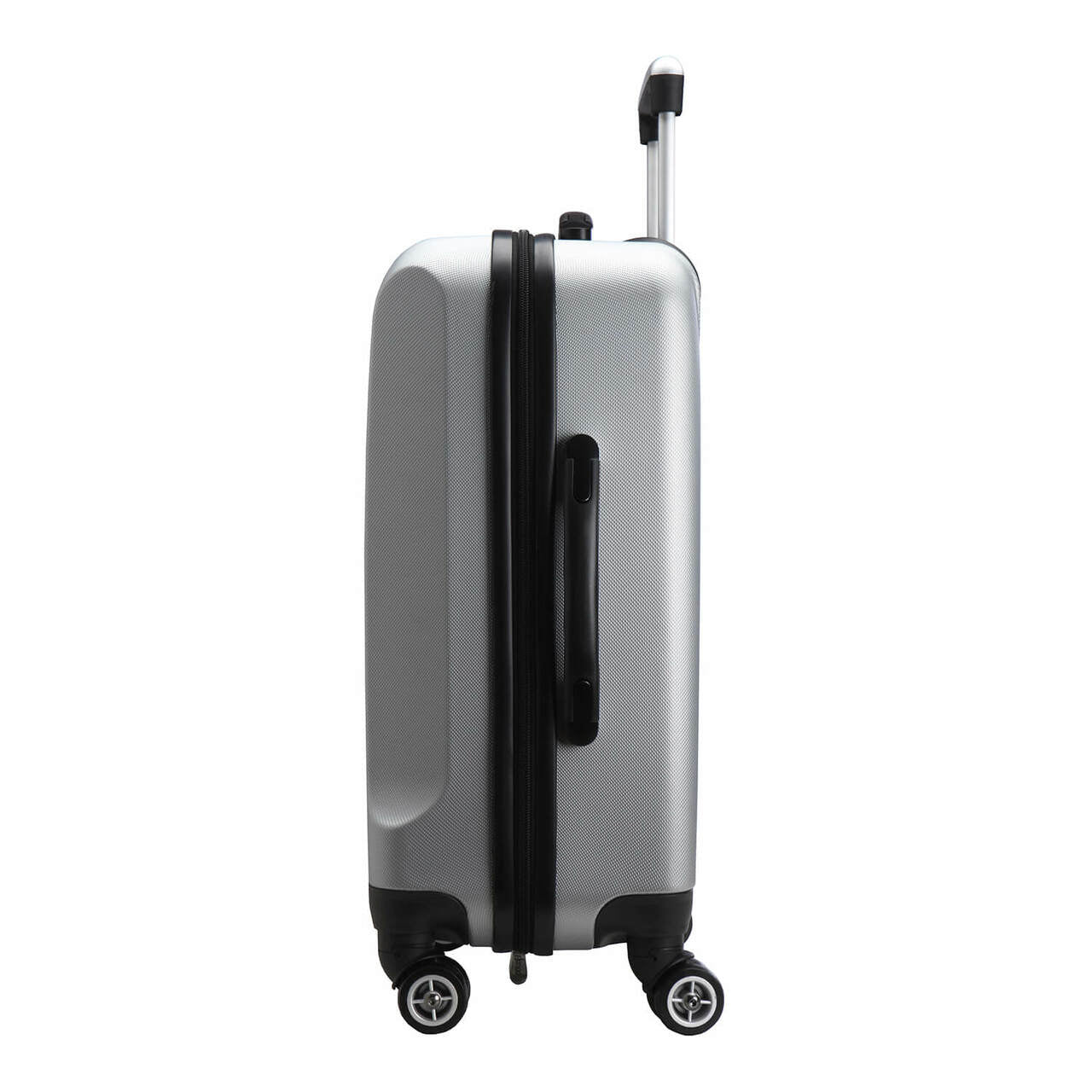West Virginia Mountaineers 20" Silver Domestic Carry-on Spinner