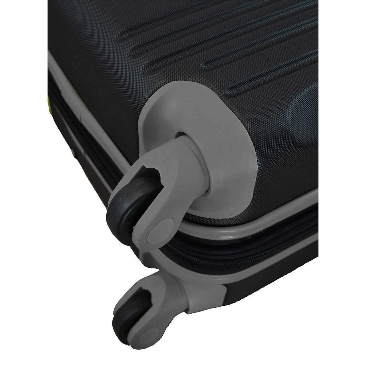 Oregon Carry On Spinner Luggage | Oregon Hardcase Two-Tone Luggage Carry-on Spinner in Black