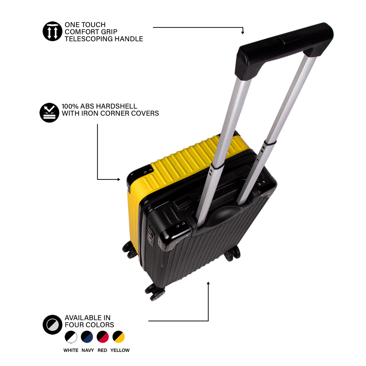 Depaul Premium 2-Toned 21" Carry-On Hardcase