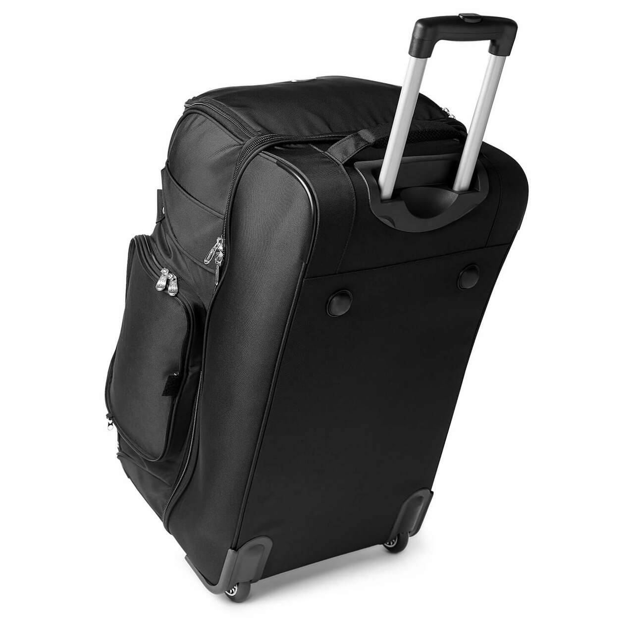 St Louis Blues 27" Black Rolling Drop Bottom Duffel