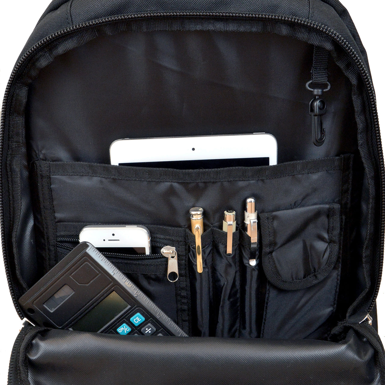 Texas Premium Wheeled Backpack in Black