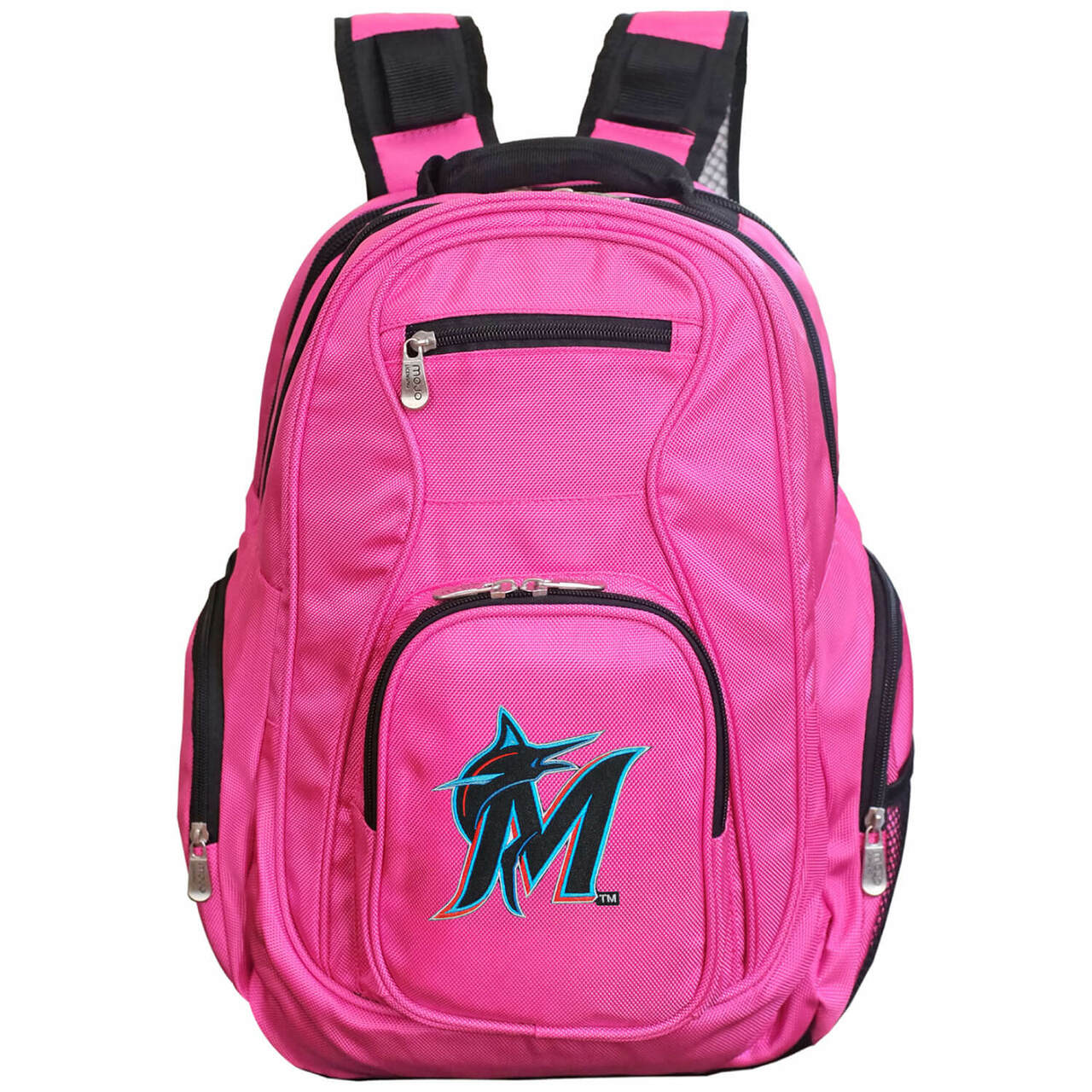 Miami Marlins Laptop Backpack Pink