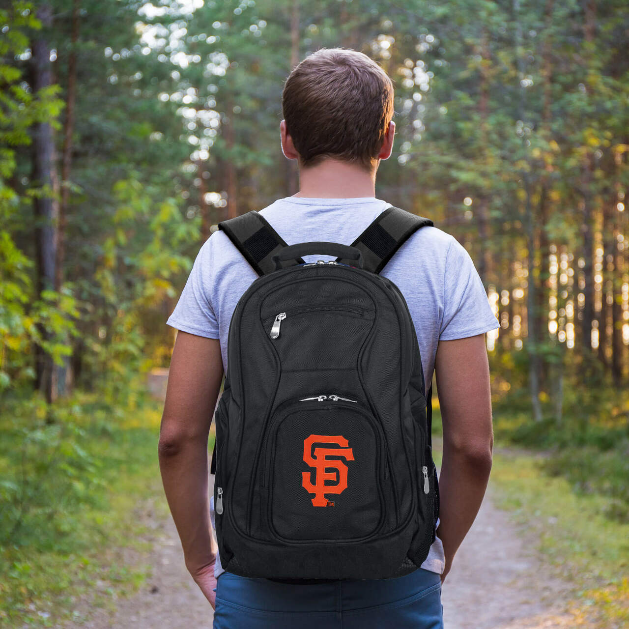 San Francisco Giants Laptop Backpack Black