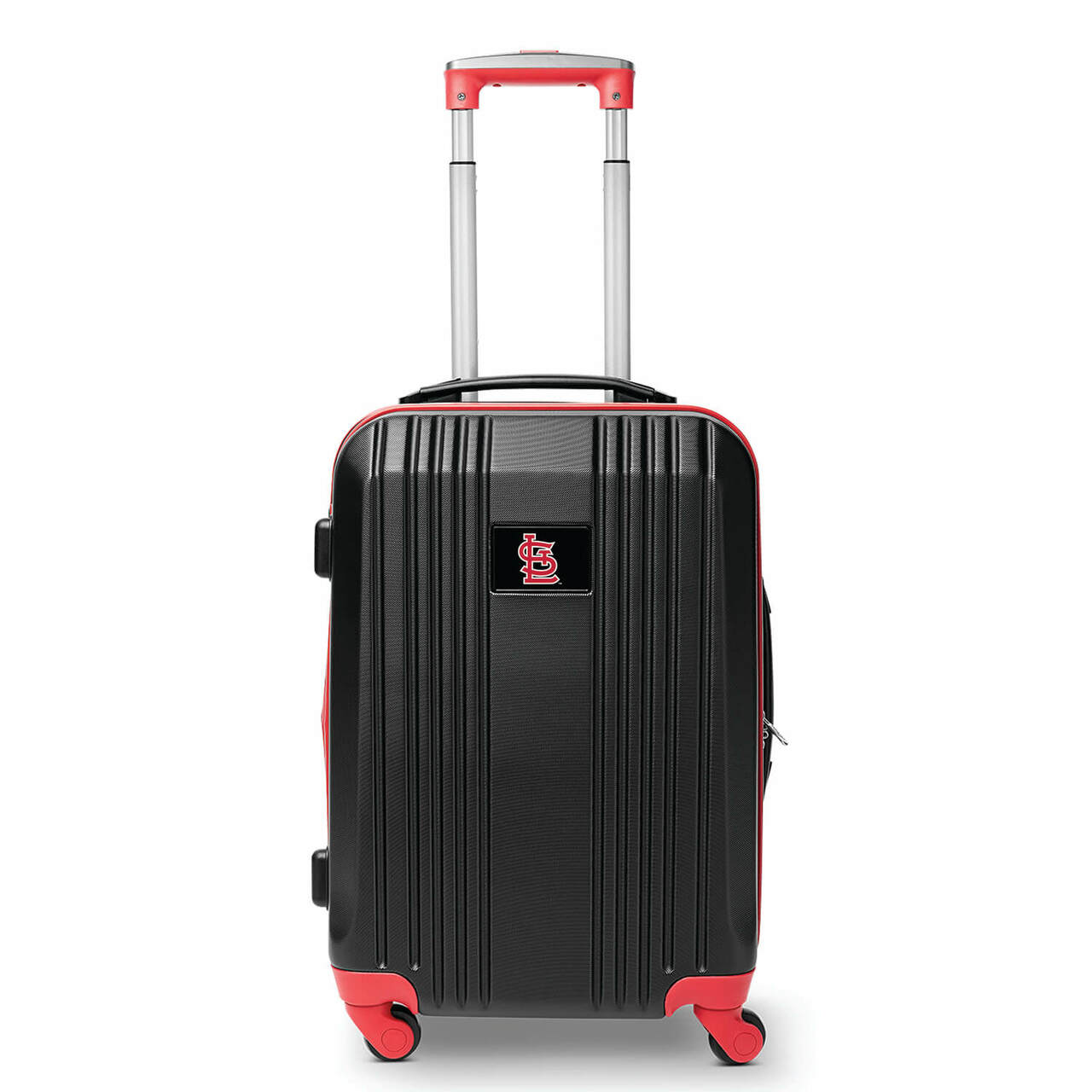 Cardinals Carry On Spinner Luggage | St Louis Cardinals Hardcase Two-Tone Luggage Carry-on Spinner in Red