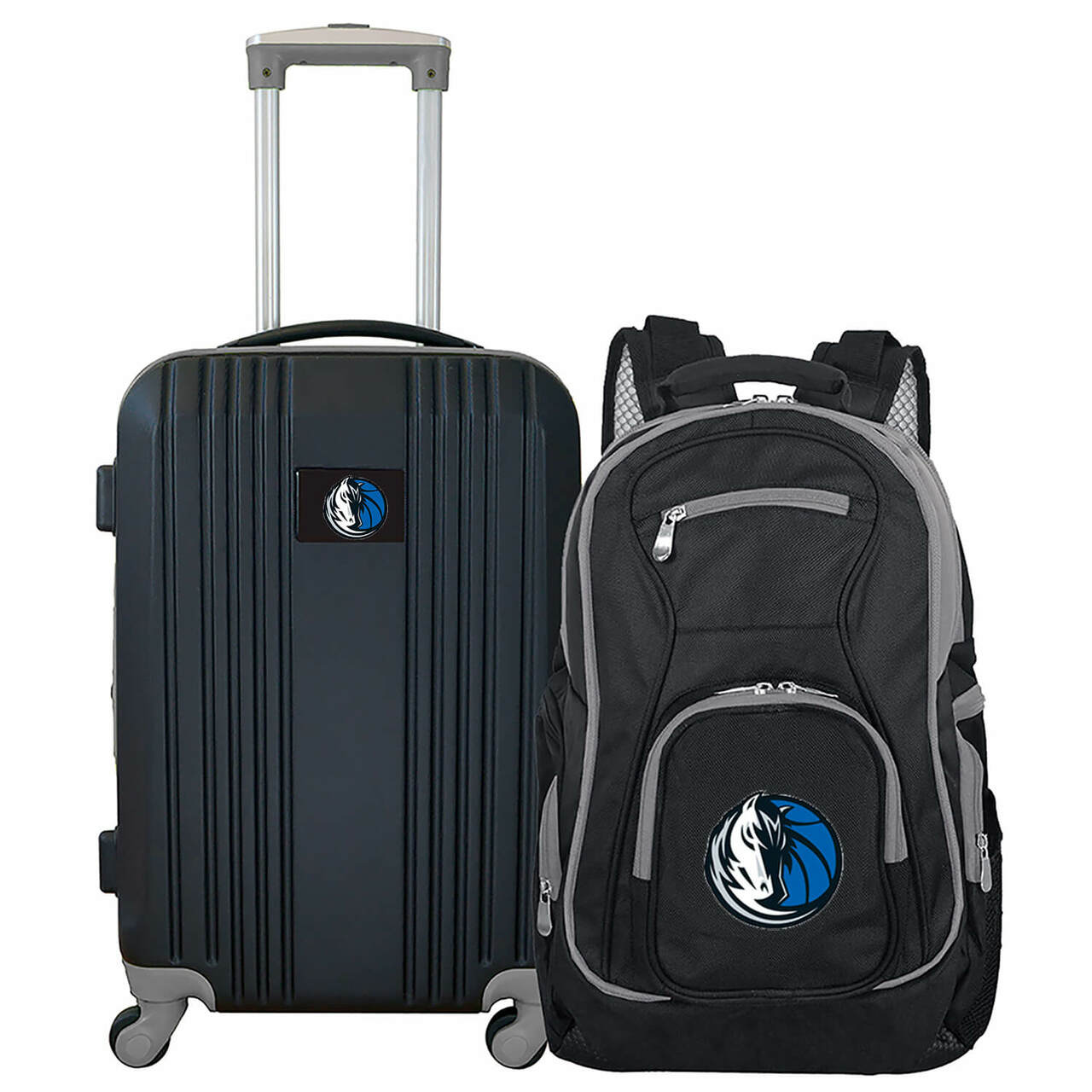 NBA Dallas Mavericks 2 Piece Set Luggage and Backpack mojosportsbags