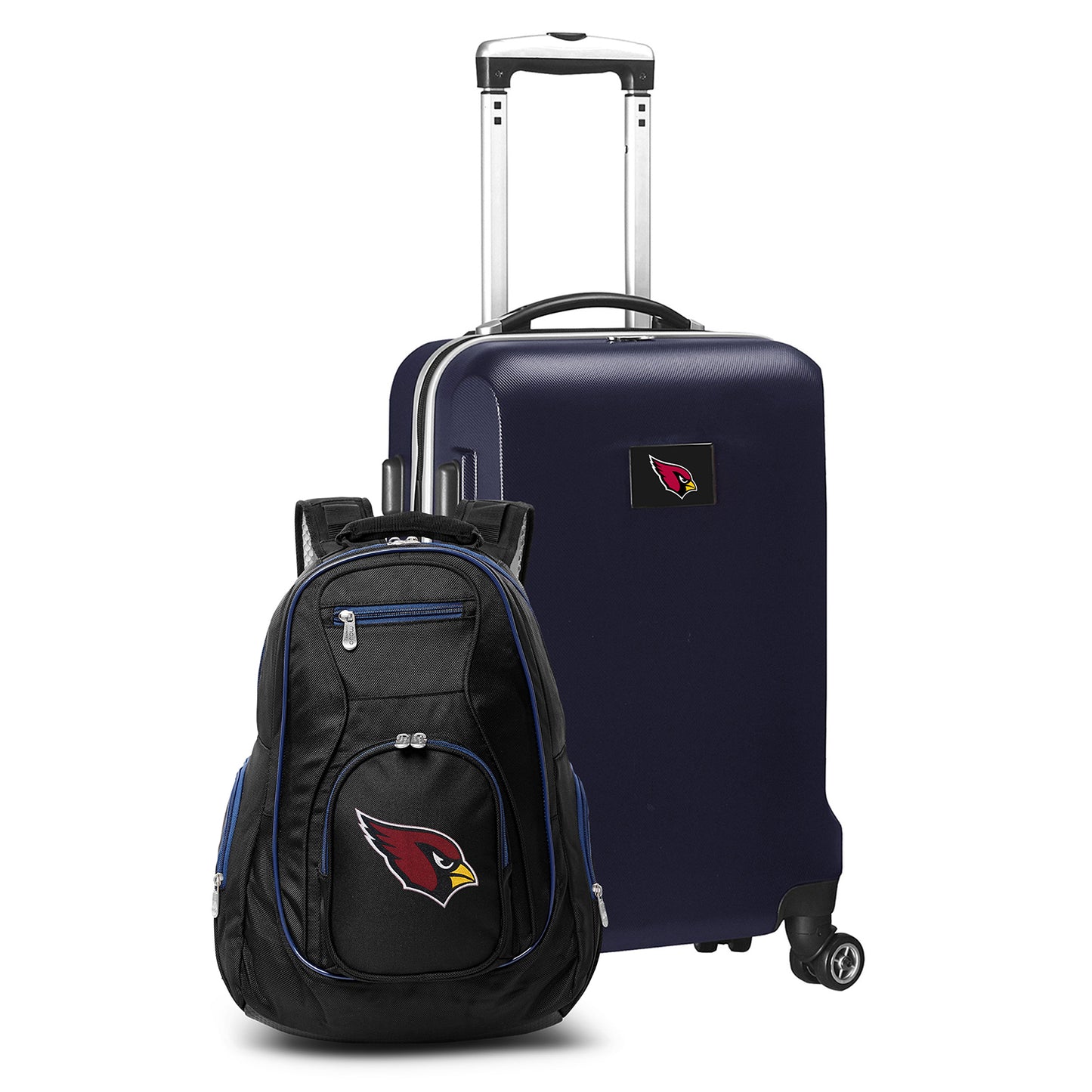 Arizona Cardinals Deluxe 2-Piece Backpack and Carry on Set