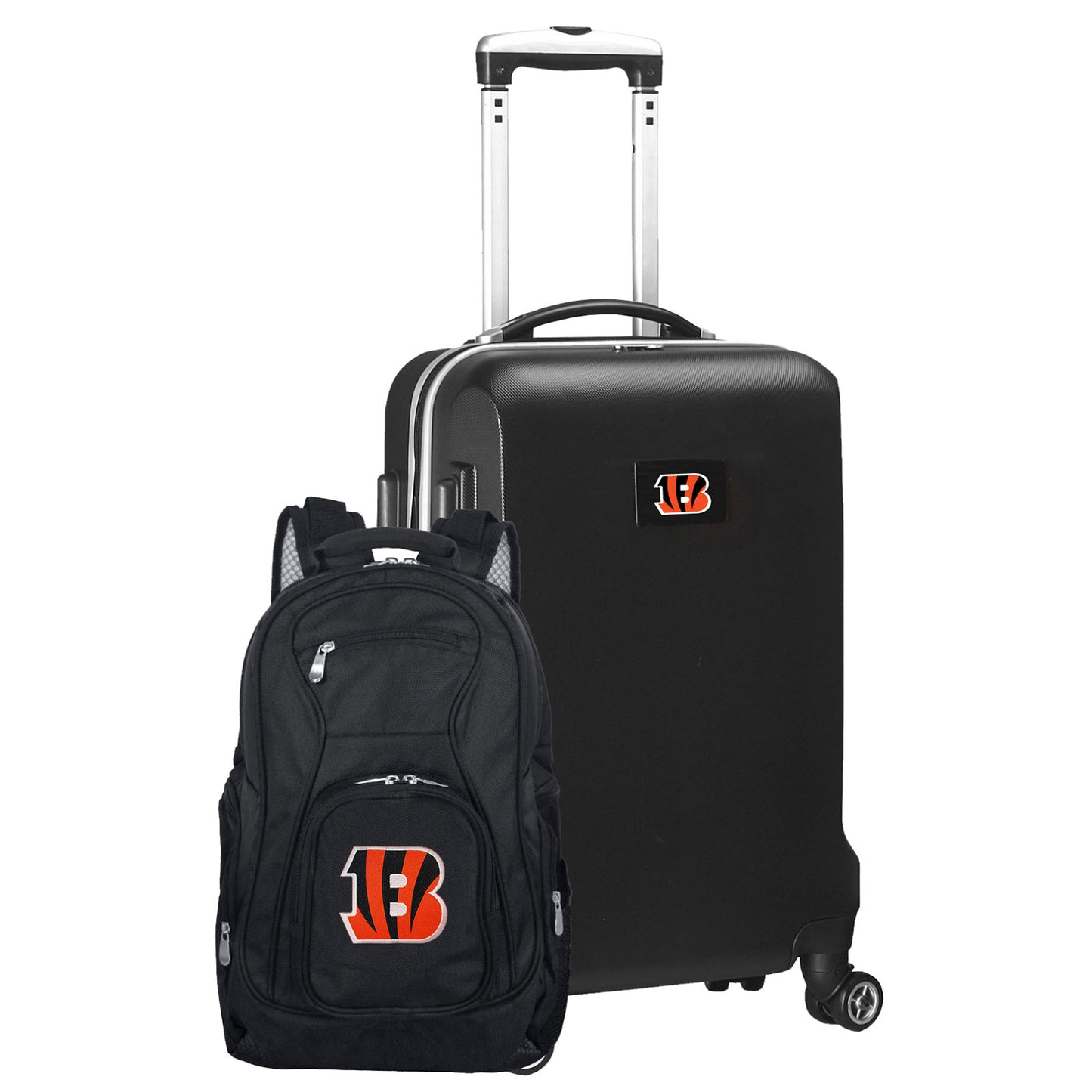 Cincinnati Bengals Deluxe 2-Piece Backpack and Carry on Set