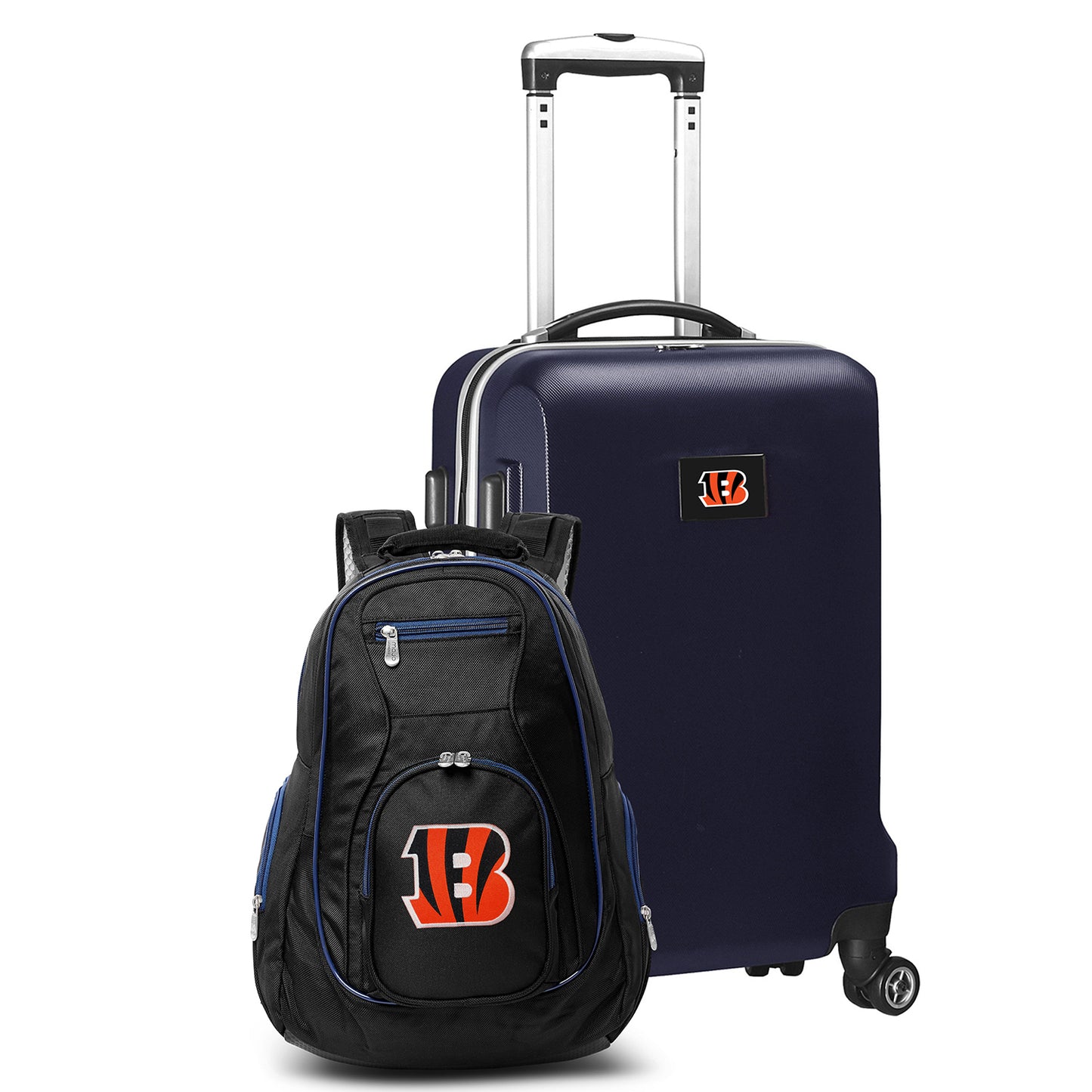 Cincinnati Bengals Deluxe 2-Piece Backpack and Carry on Set