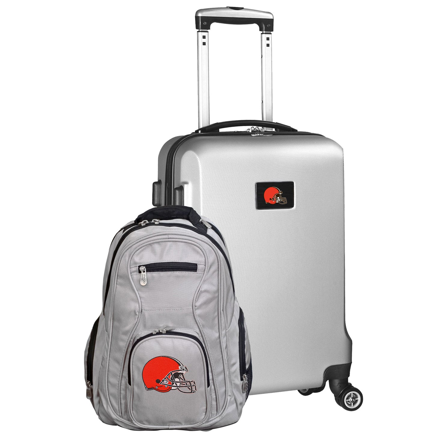 Cleveland Browns Deluxe 2-Piece Backpack and Carry on Set