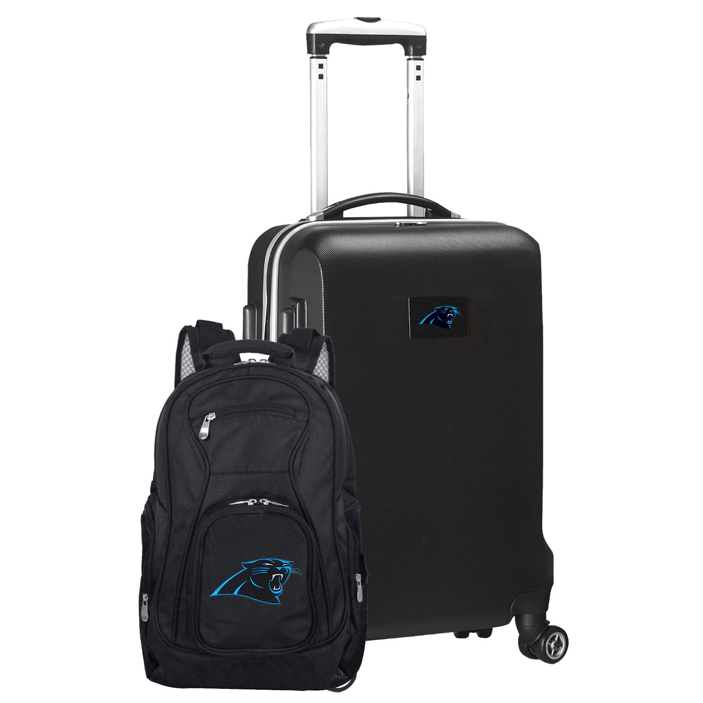 Carolina Panthers Deluxe 2-Piece Backpack and Carry on Set