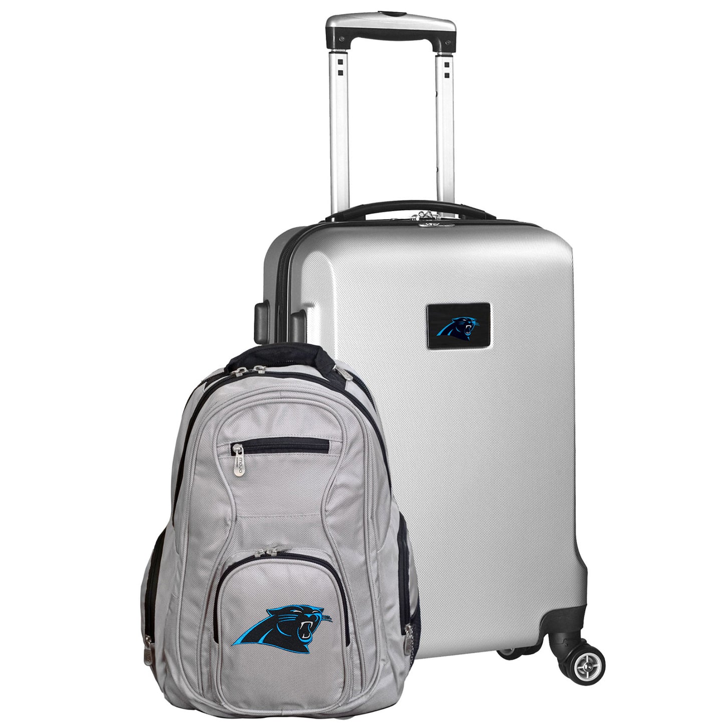 Carolina Panthers Deluxe 2-Piece Backpack and Carry on Set