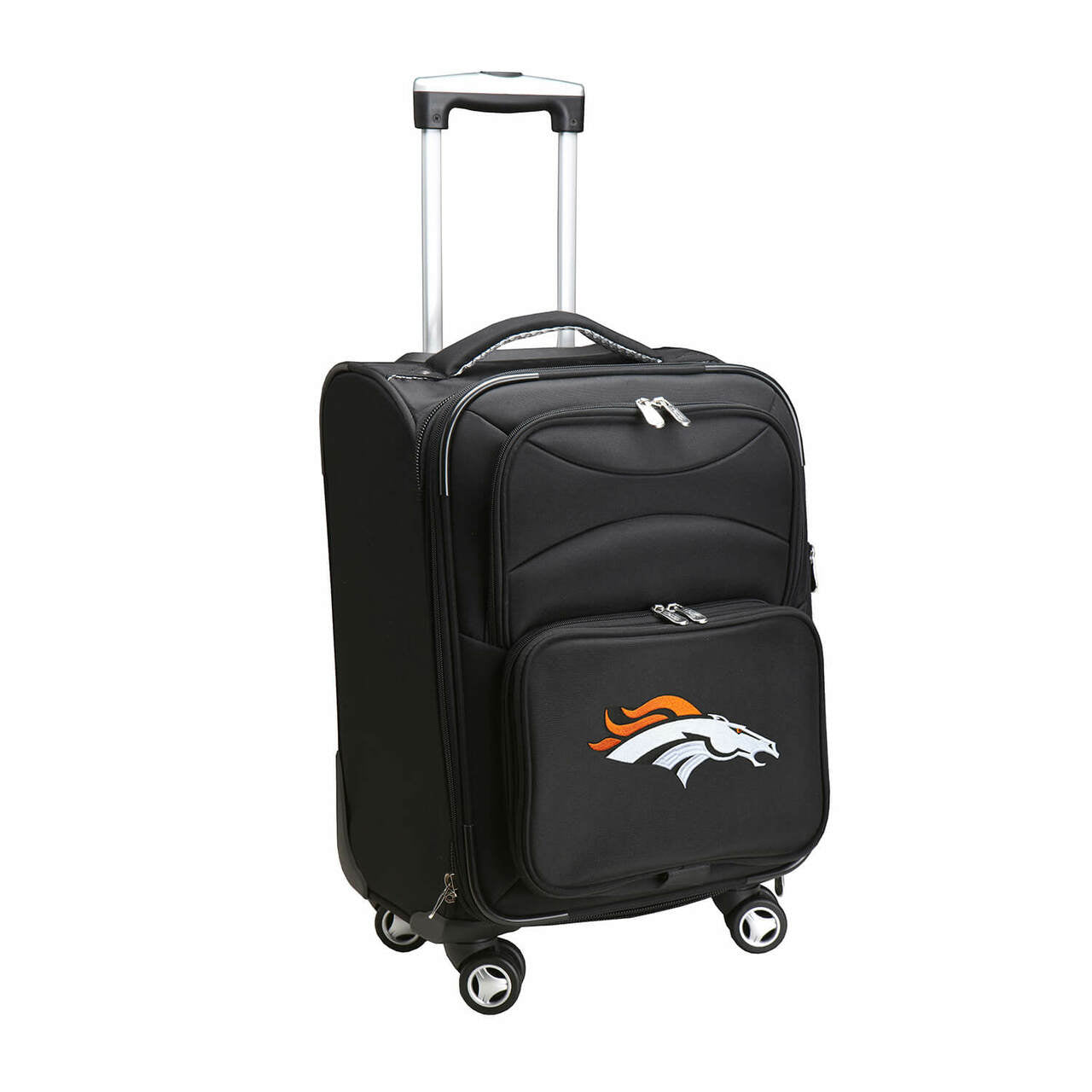 Black Denver Broncos 20 Spinner Carry-On