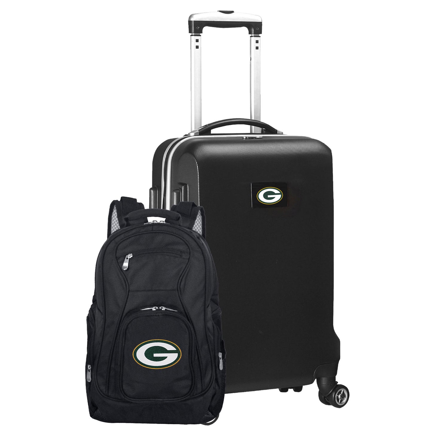 Green Bay Packers Deluxe 2-Piece Backpack and Carry on Set