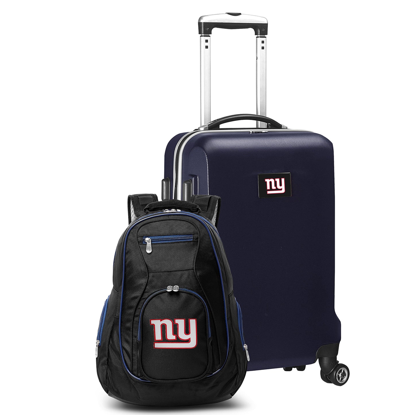 New York Giants Deluxe 2-Piece Backpack and Carry on Set