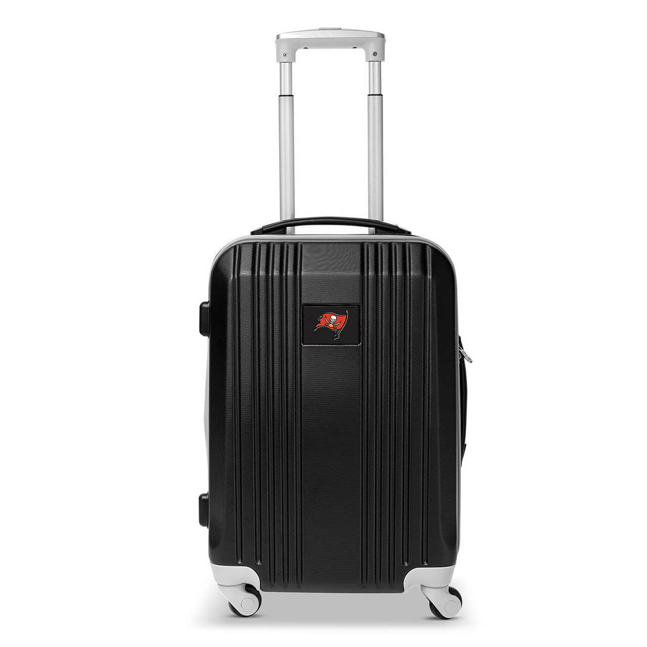 Buccaneers Carry On Spinner Luggage | Tampa Bay Buccaneers Hardcase Two-Tone Luggage Carry-on Spinner in Gray