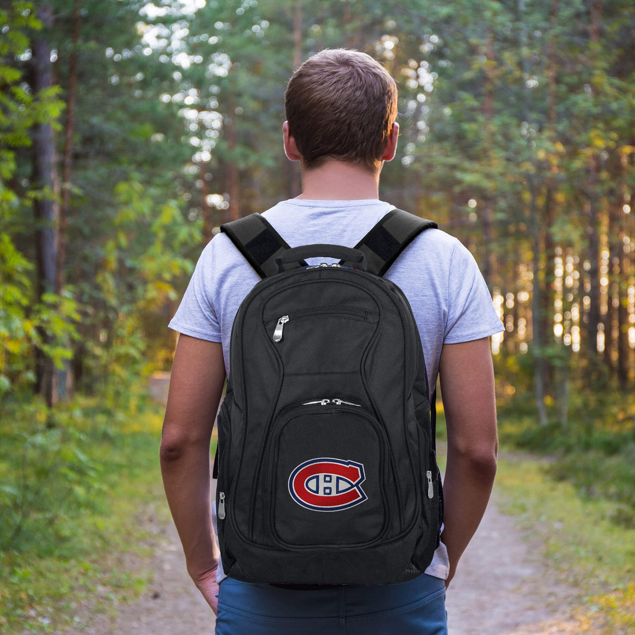 Montreal Canadiens Laptop Backpack Black