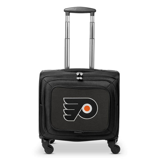 Philadelphia Flyers 14" Black Wheeled Laptop Overnighter