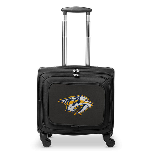 Nashville Predators 14" Black Wheeled Laptop Overnighter