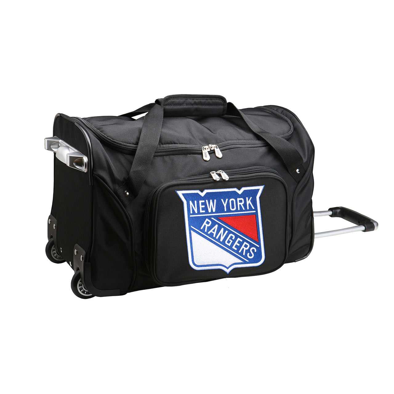 NHL New York Rangers Luggage | NHL New York Rangers Wheeled Carry On Luggage
