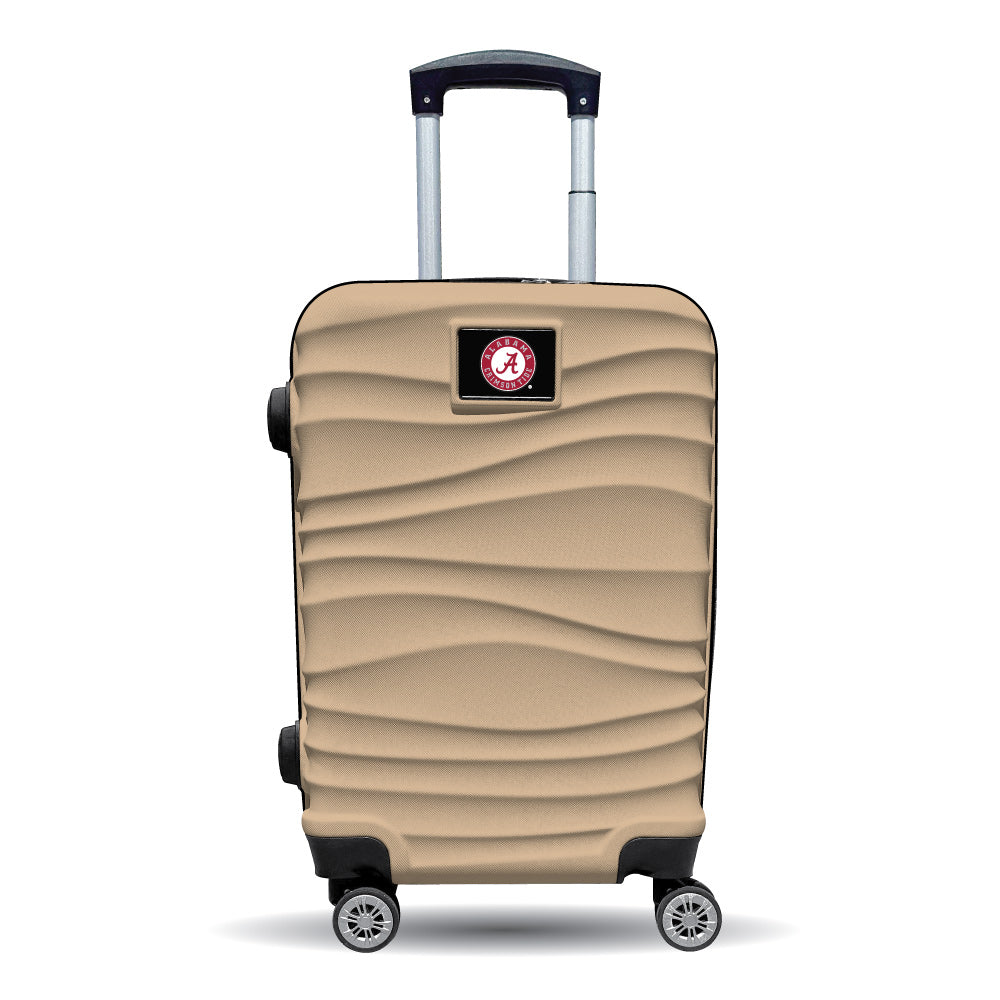 Alabama Crimson Tide Color Blitz 21-inch carry-on luggage in Tan