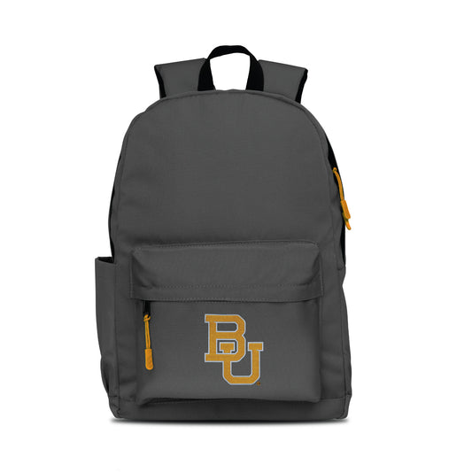 Baylor Bears Campus Laptop Backpack- Gray