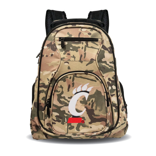 Cincinnati Bearcats Laptop Camo Backpack