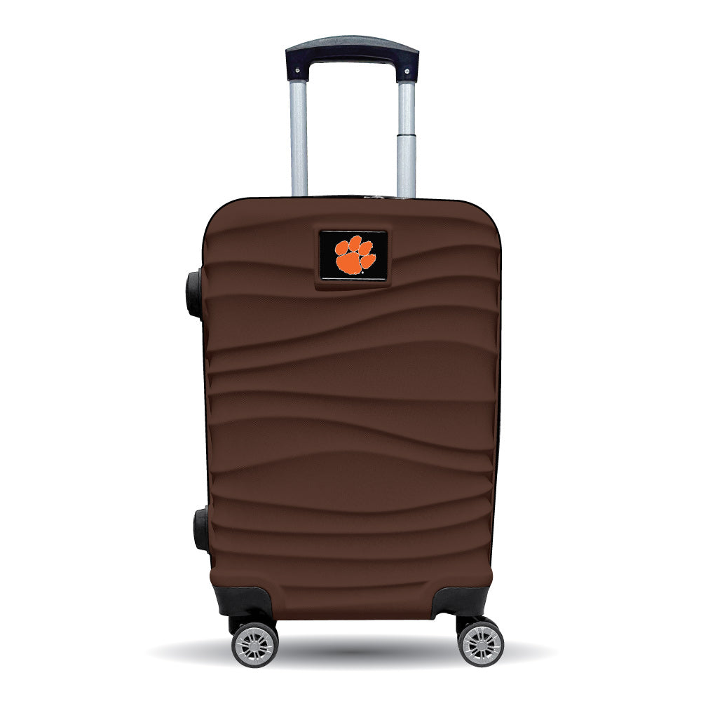 Clemson Tigers Color Blitz 21-inch carry-on luggage in Brown