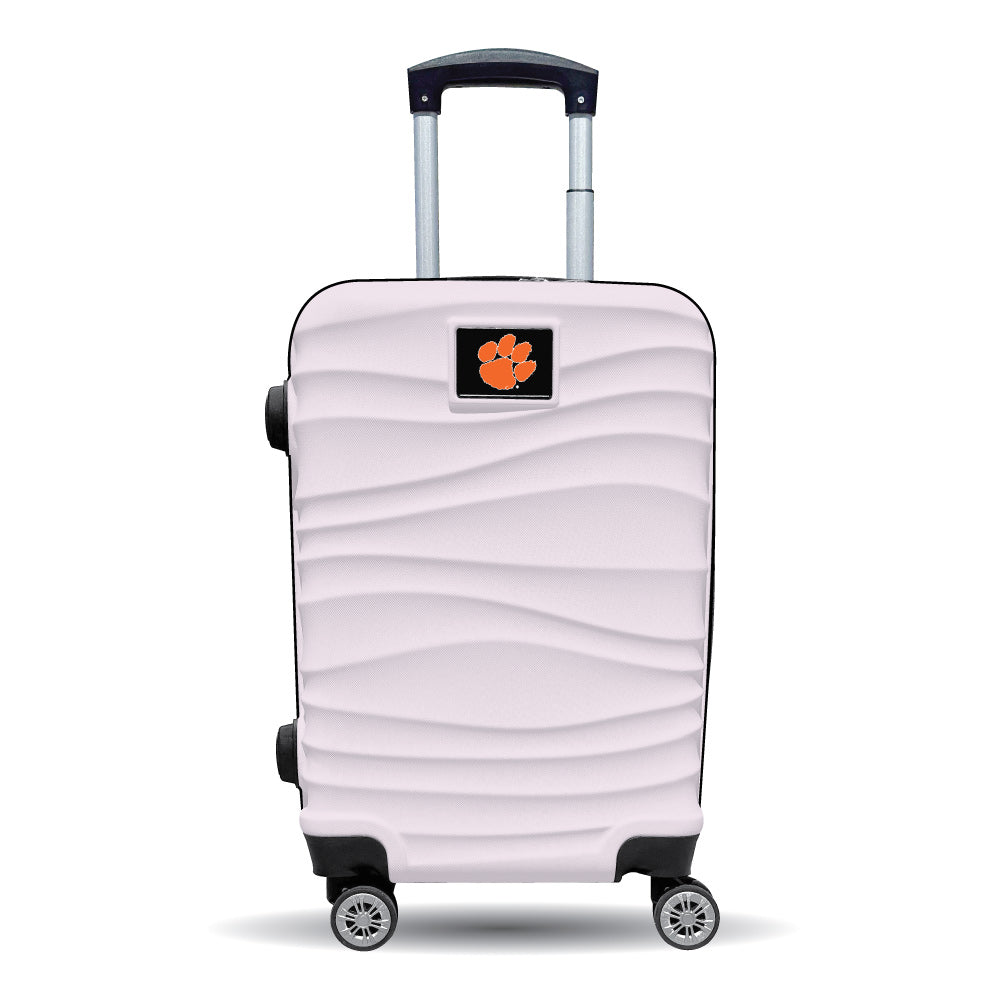 Clemson Tigers Color Blitz 21-inch carry-on luggage in Pink