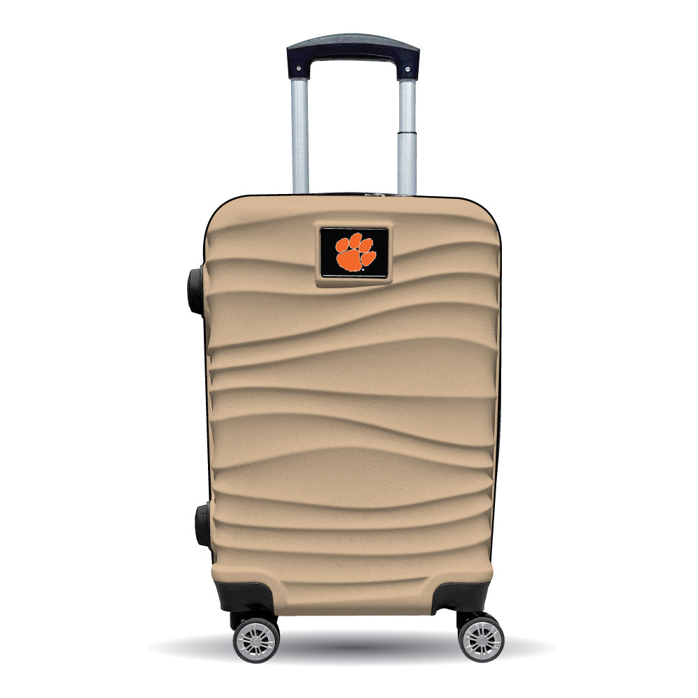 Clemson Tigers Color Blitz 21-inch carry-on luggage in Tan
