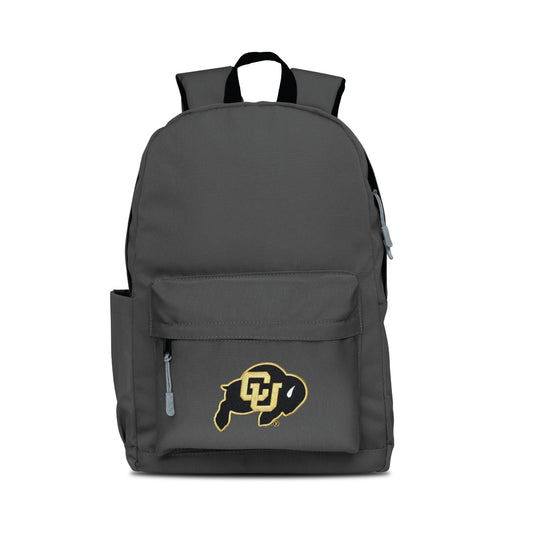 Colorado Buffaloes Campus Laptop Backpack- Gray