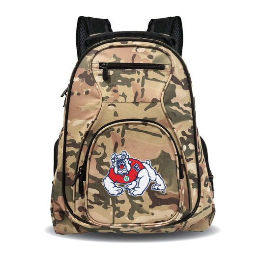 Fresno State Camo Backpack | Fresno State Bulldogs Laptop Camo Backpack