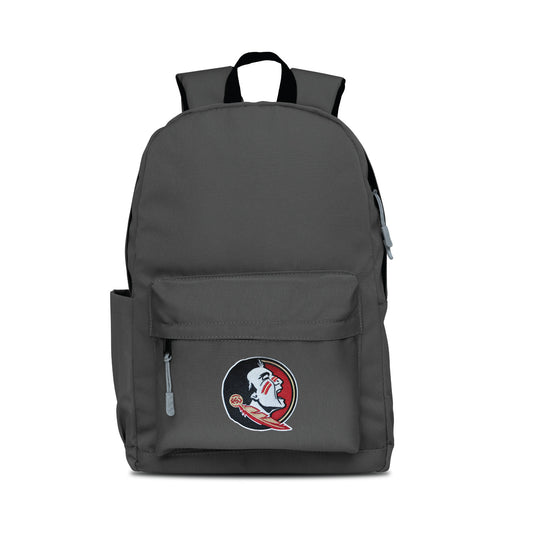 Florida State Seminoles Campus Laptop Backpack- Gray